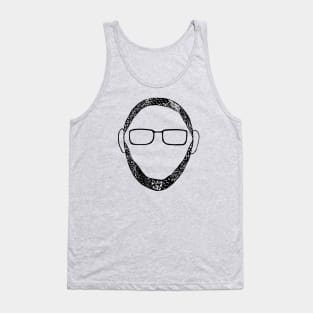 Bearded Glasses Tank Top